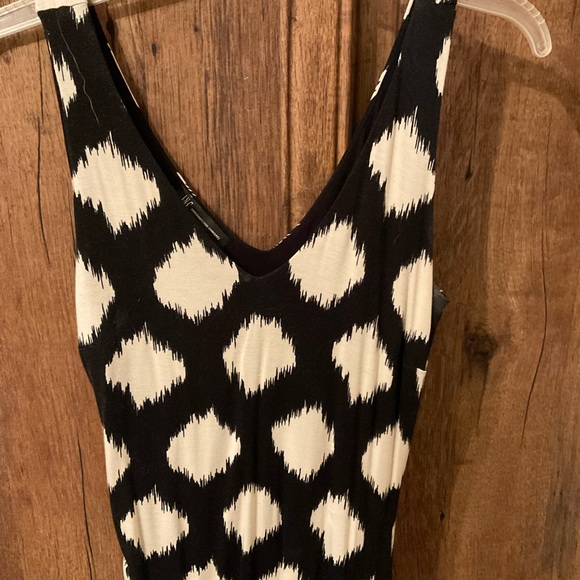INC International black/cream sleeveless dress - Picture 3 of 4